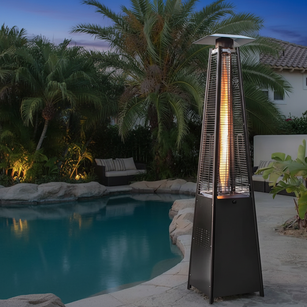 SolaraFlame Pyramid Patio Heater